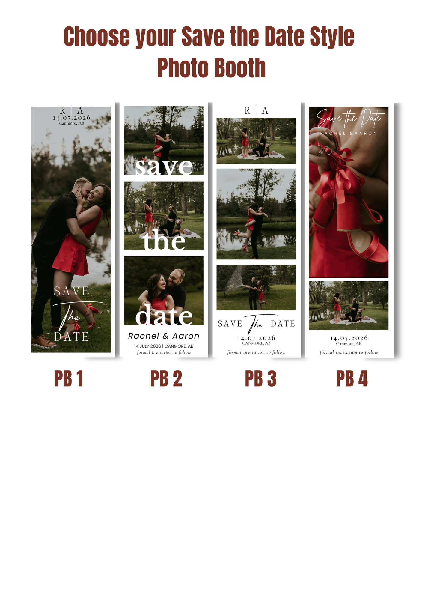 Flex Save the Date Magnets