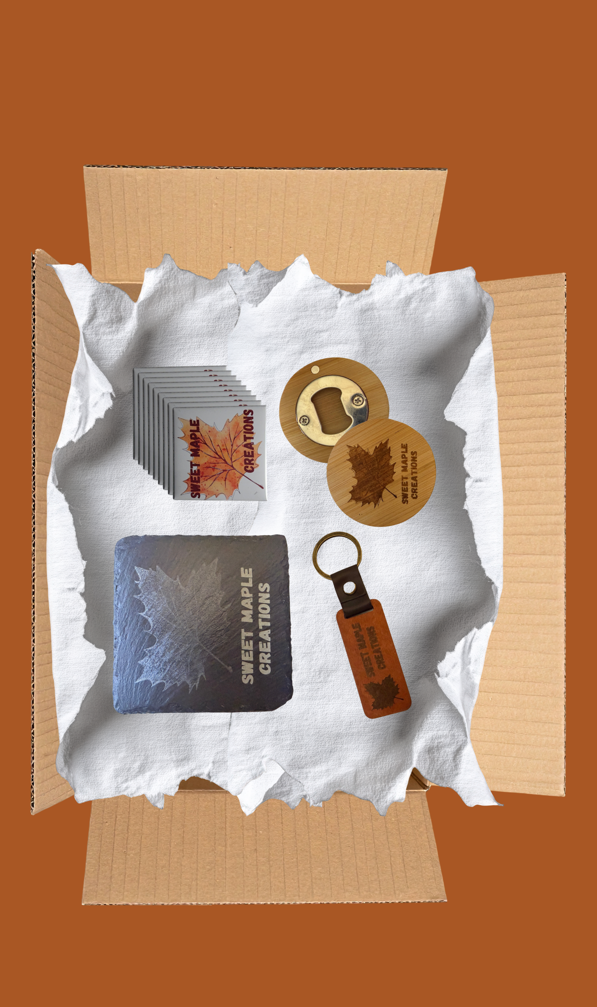 Promotional Items Sample Box